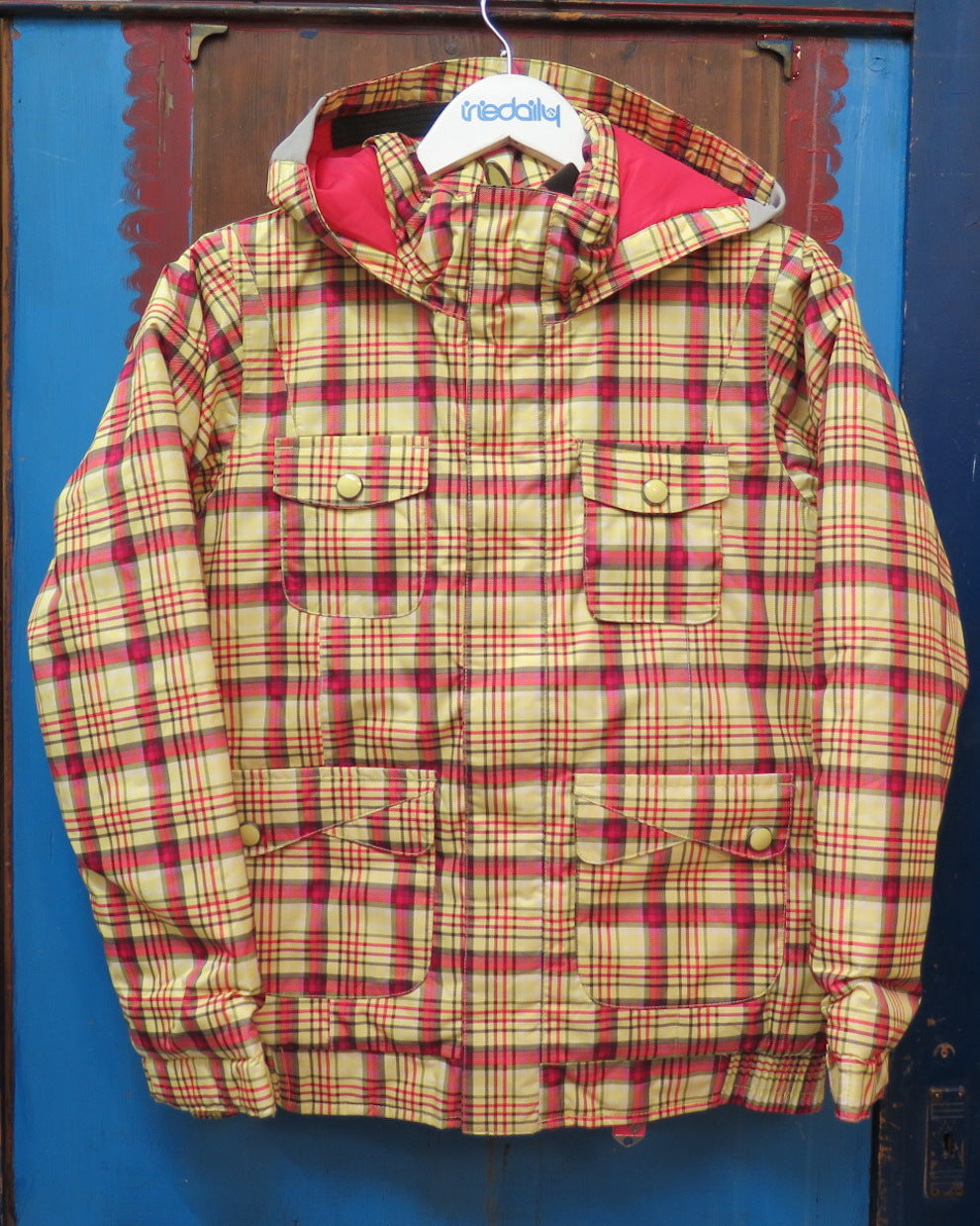 Burton Twist Snowjacket- funshine candy plaid