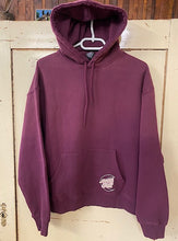 Load image into Gallery viewer, Santa Cruz- Imprint Moon Dot Hoodie- dark cherry wash
