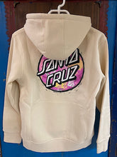 Load image into Gallery viewer, Kids Santa Cruz Stamped Opus Camo Hoodie- chalk
