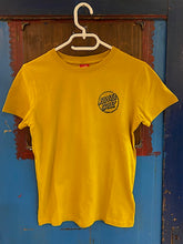 Load image into Gallery viewer, Kids Santa Cruz Stamped Opus Camo T-Shirt- mustard

