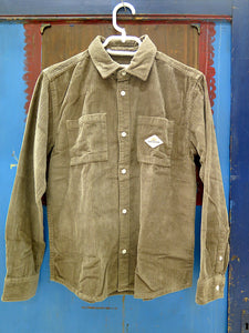 Quiksilver - Surf Cord Youth Shirt - Fossil Brown