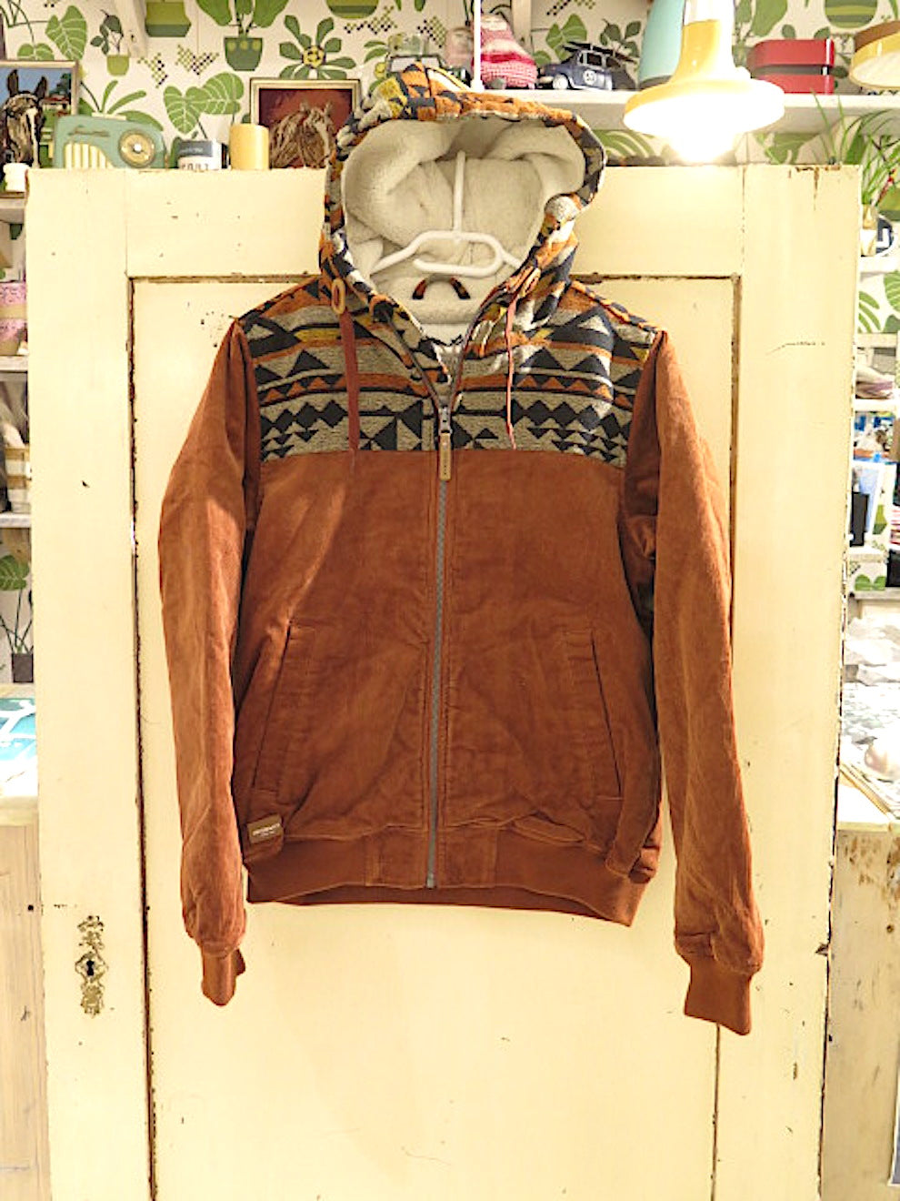 Iriedaily Indi Spice Jacket- red brown
