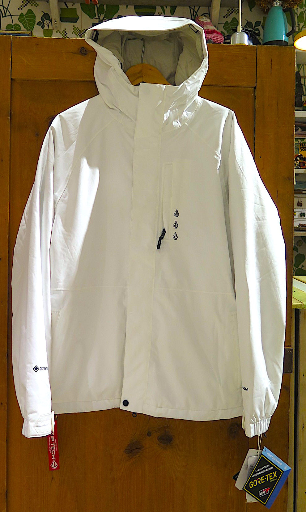 Volcom Dua Ins Gore Jacket- white