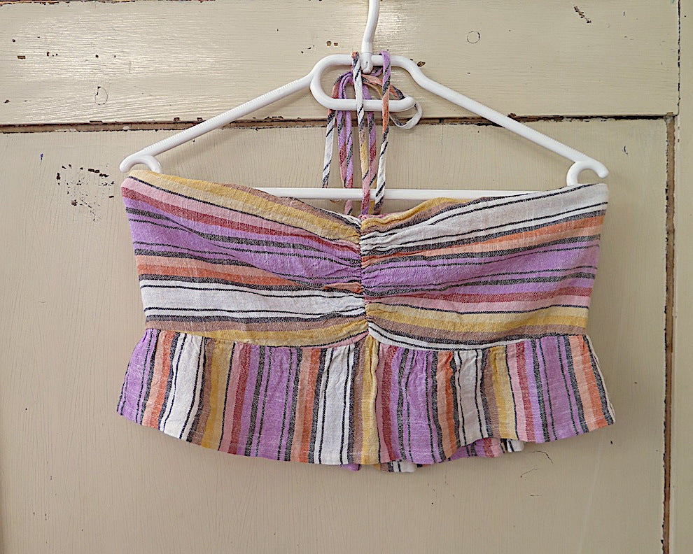 Hurley Sunset Stripe Halter Top