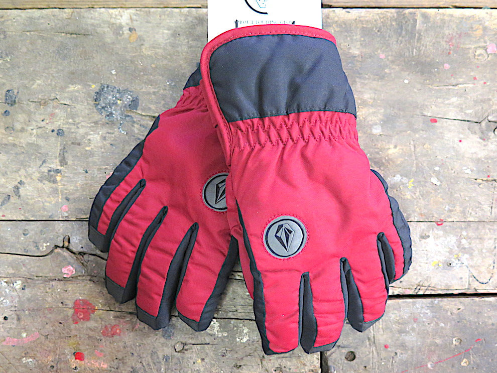 Volcom Sprout Touring Glove- black red