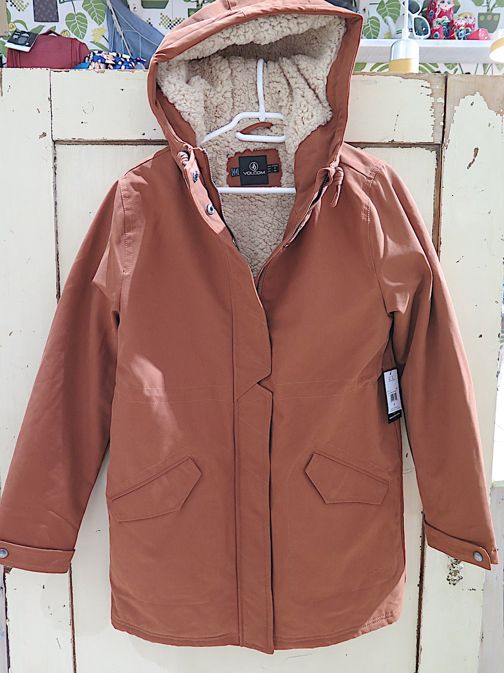 Volcom Less is more Parka- rust