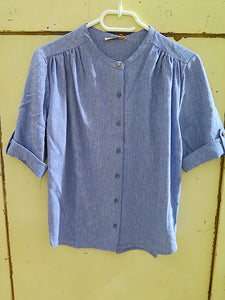 Sessun Achillea Shirt- forever blue