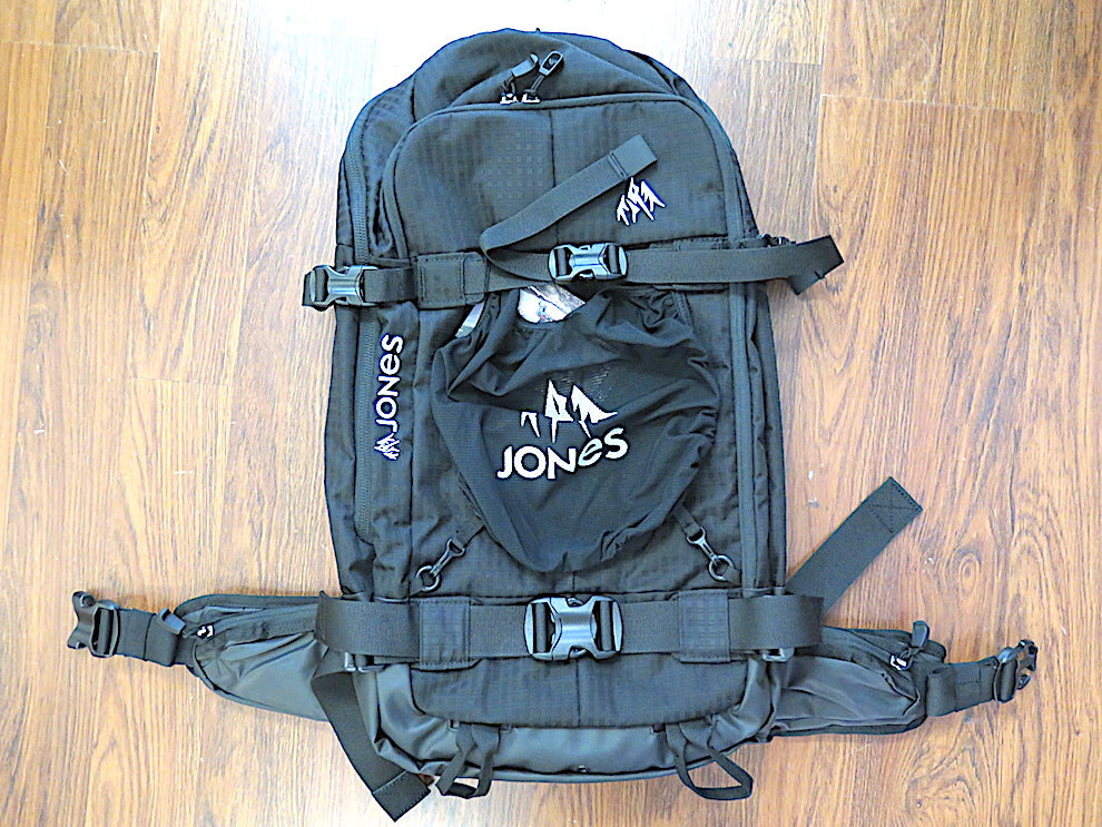 Jones DSCNT Splitboardbackpack-32 l - black