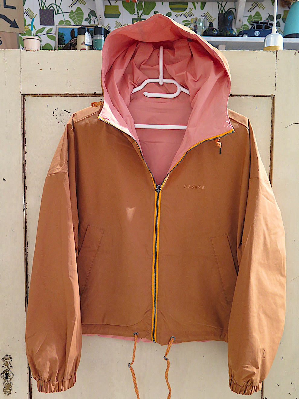 Mazine Cherry Hill Reversible Light Jacket- rose clay brown